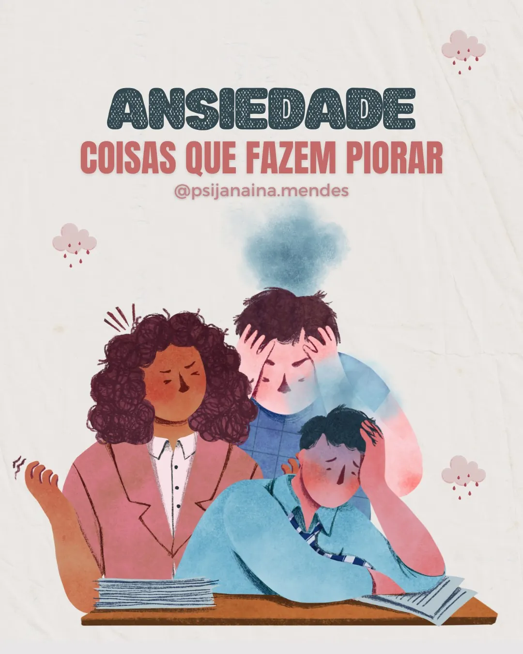 Slide 1 de 5: Ansiedade: hábitos que fazem piorar