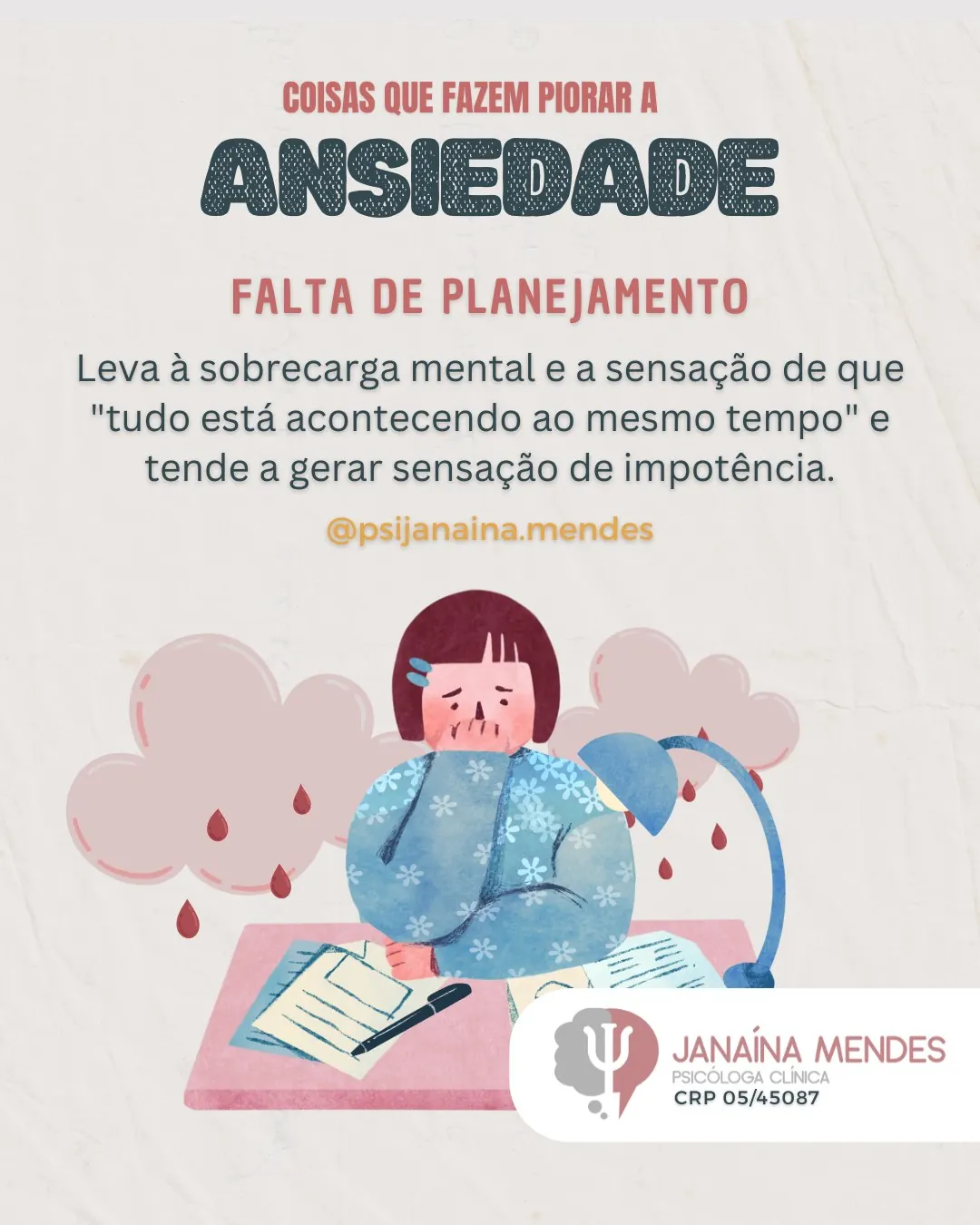 Slide 3 de 5: Ansiedade: hábitos que fazem piorar