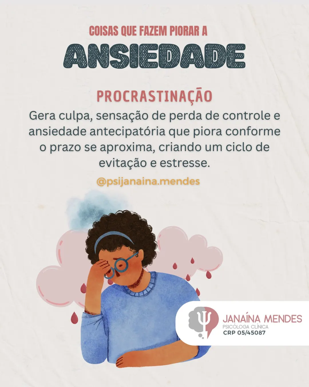 Slide 4 de 5: Ansiedade: hábitos que fazem piorar