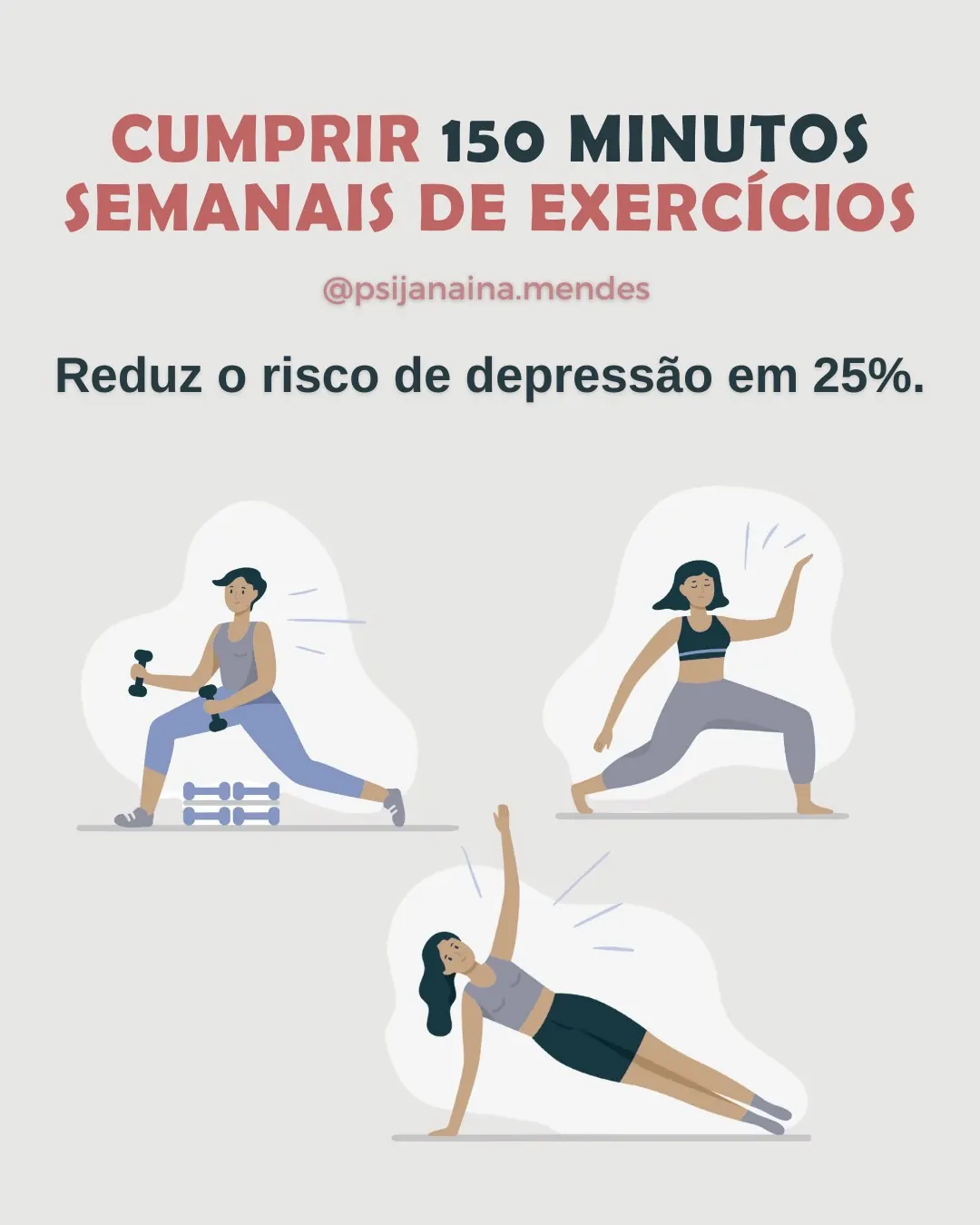 Slide 4 de 8: Atividade física e saúde mental: o que dizem os estudos