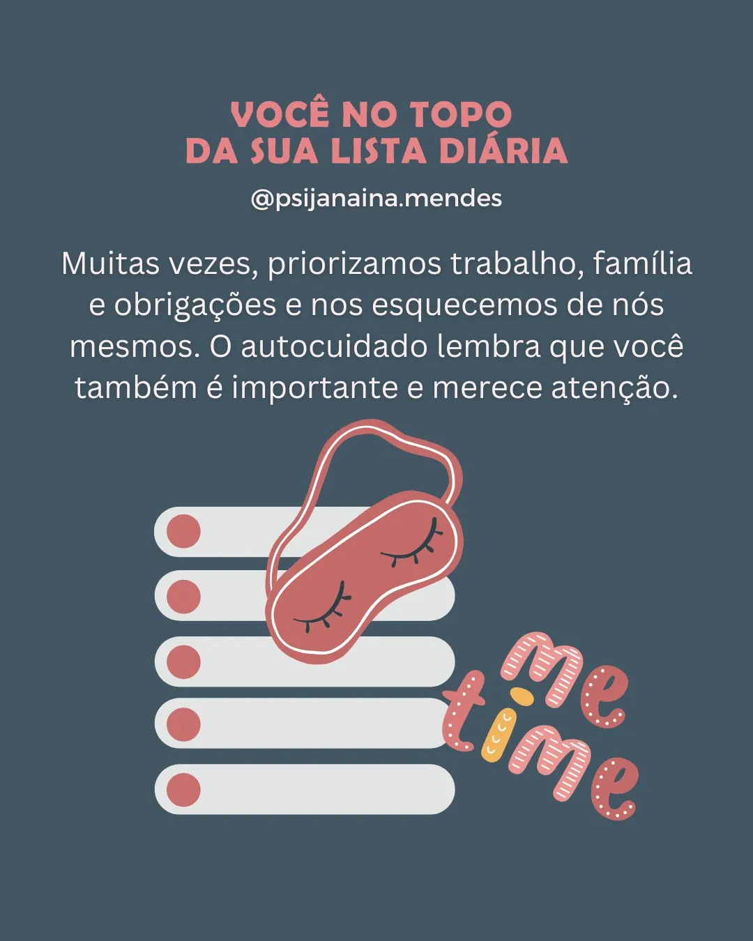 Slide 4 de 8: Autocuidado: 5 motivos para praticar todos os dias