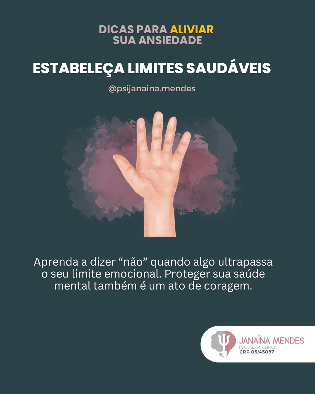 Slide 6 de 6: Dicas para aliviar sua ansiedade no dia a dia